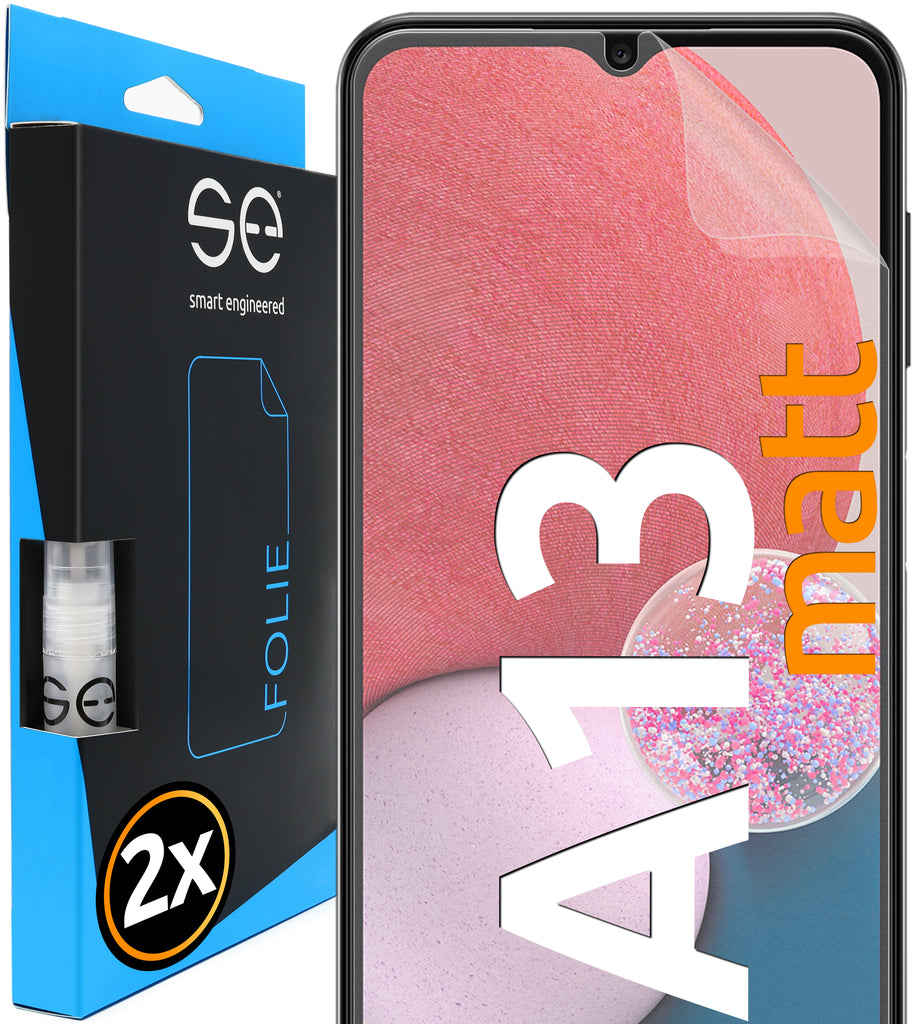 2x se® 3D Schutzfolie (entspiegelt) Samsung Galaxy A13